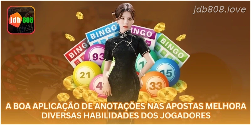 A boa aplicação de anotações nas apostas melhora diversas habilidades dos jogadores.