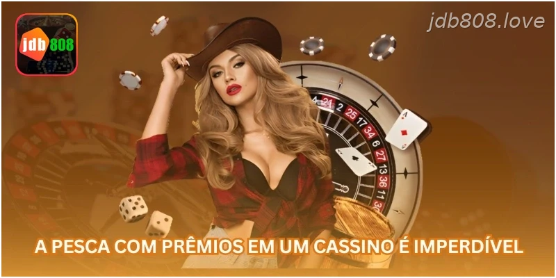 A pesca com prêmios em um cassino é imperdível.