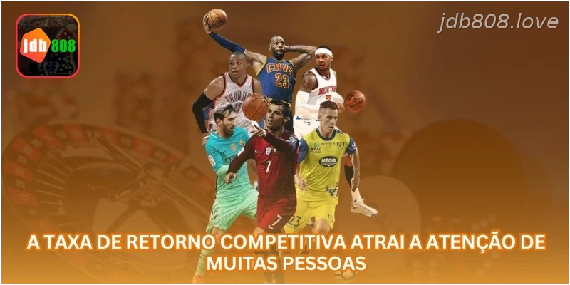 A taxa de retorno competitiva atrai a atenção de muitas pessoas.
