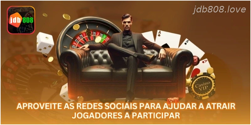 Aproveite as redes sociais para ajudar a atrair jogadores a participar.