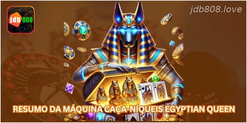 Resumo da máquina caça-níqueis Egyptian Queen
